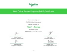 Certificare BOPP SCHNEIDER ELECTRIC